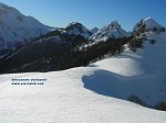 Dai Piani di Ceresola allo Zucco del Corvo a 'zigo-zago' con tanta neve (21 dicembre 08) - FOTOGALLERY
